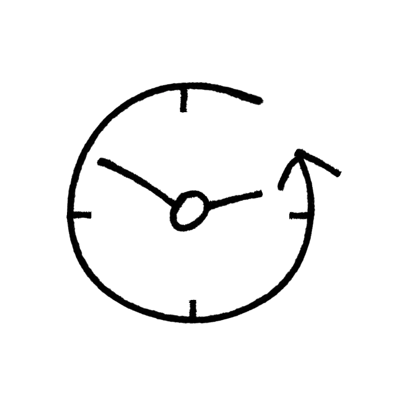 Icon Illustration - Uhr